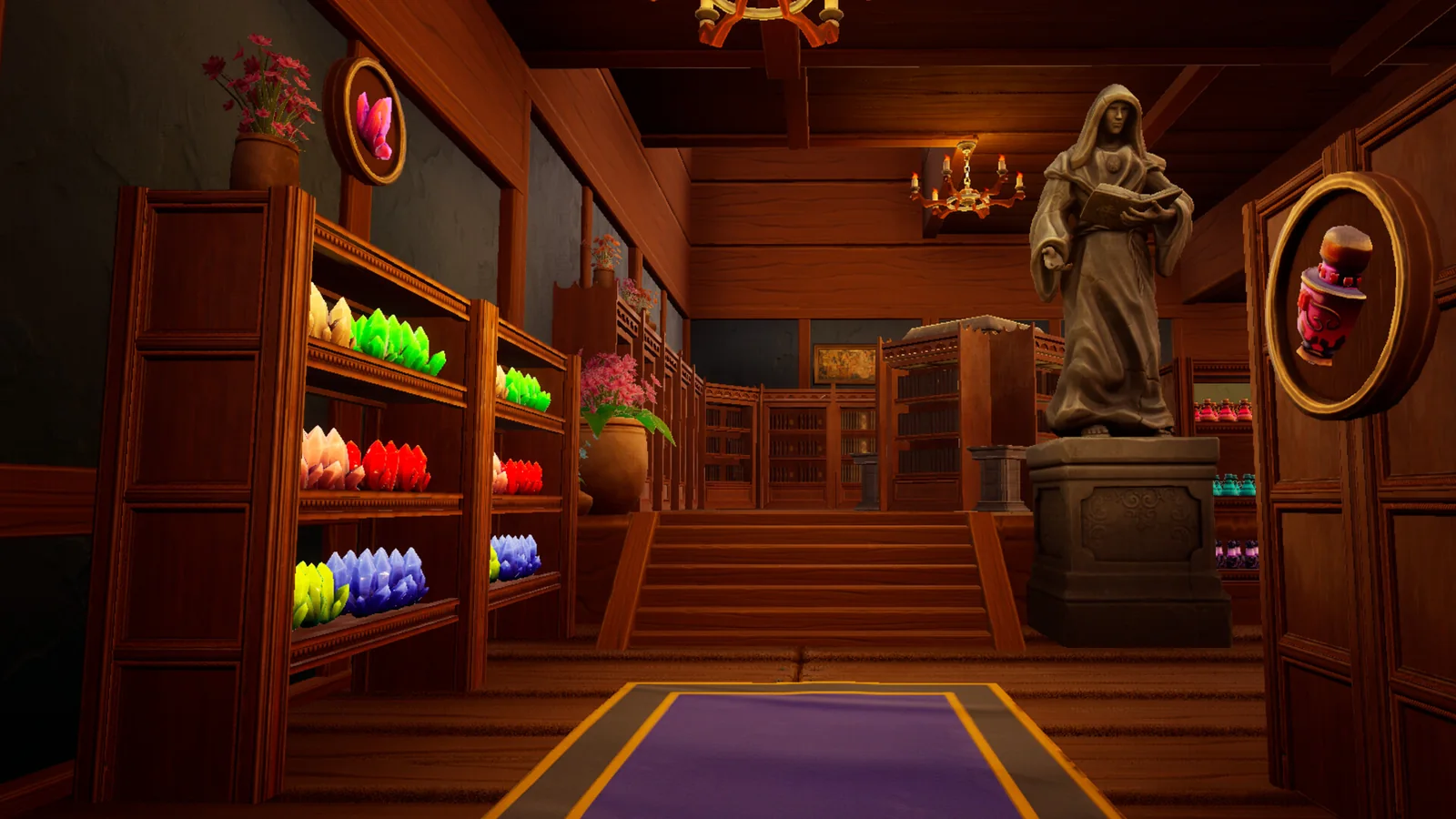 Official Shelves and Sorcery Guide gameplay screenshot for inventory, carry capacity, and batch placement